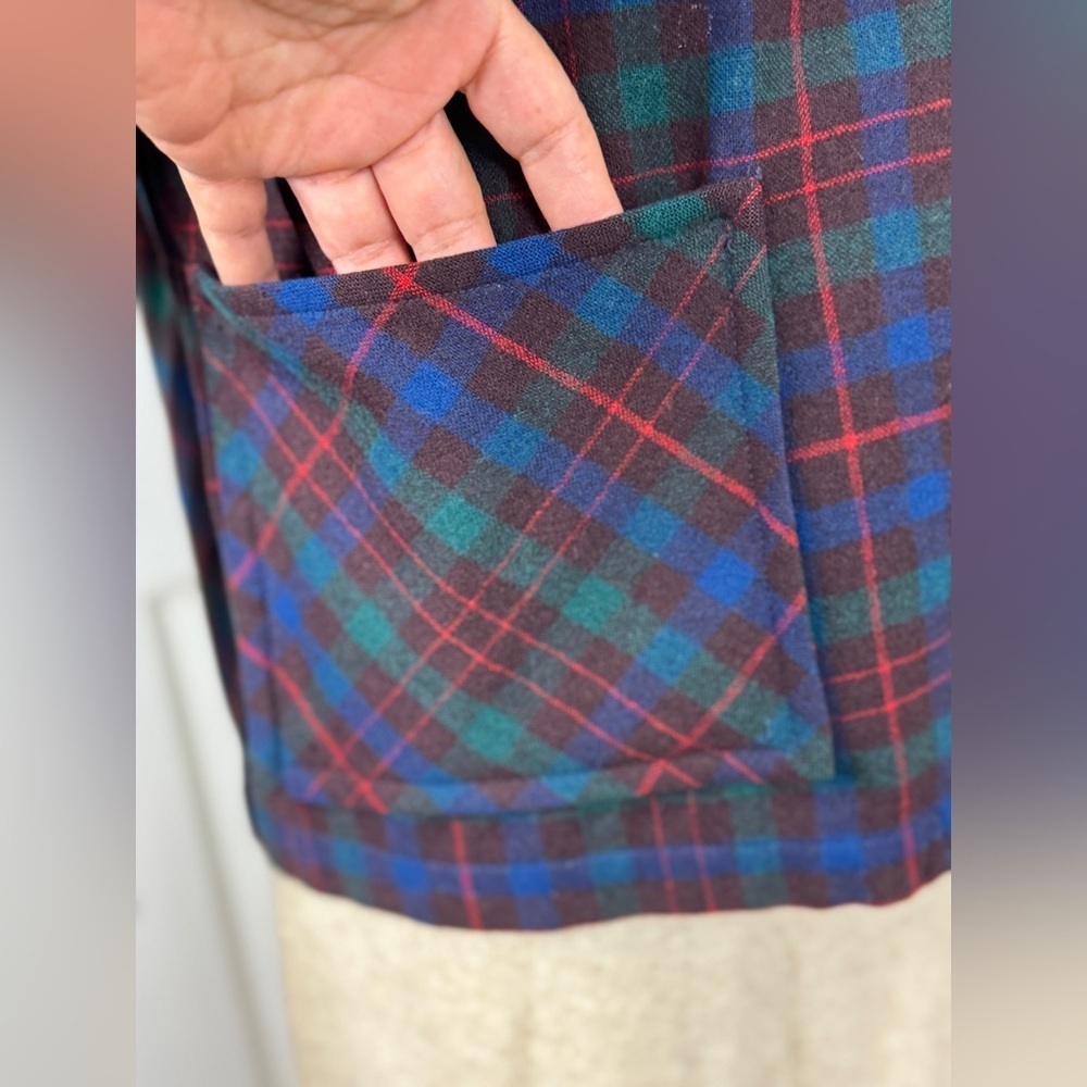 PENDLETON 1940's VINTAGE 50's Classic ORIGINAL 49er Jacket Tartan Plaid Wool M/L - Picture 8 of 16